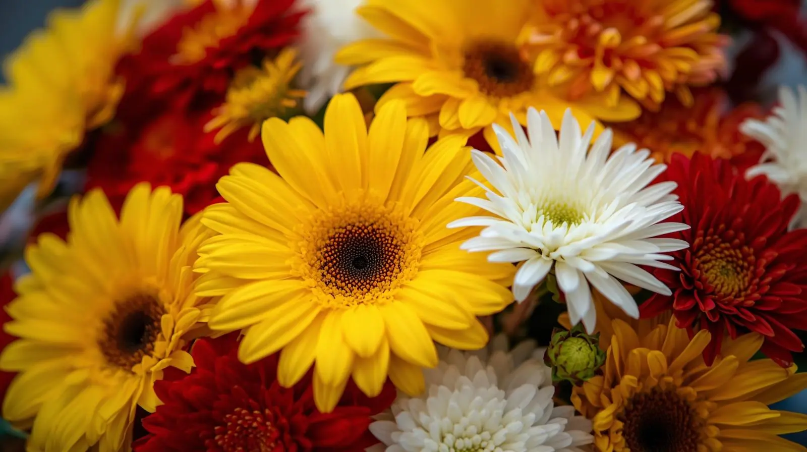 Crisantemos volumen y