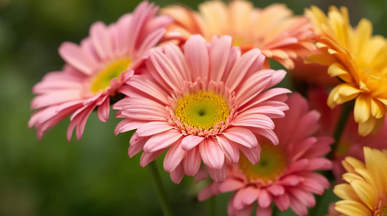 Rosa → mezcla alegre y suave